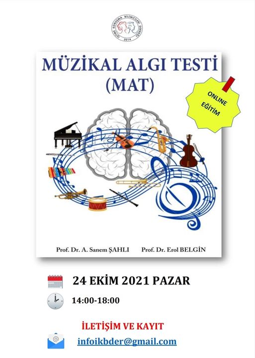 MÜZİKAL ALGI TESTİ(MAT)EĞİTİMİ 2021